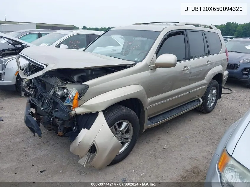 JTJBT20X650094320 2005 Lexus Gx 470