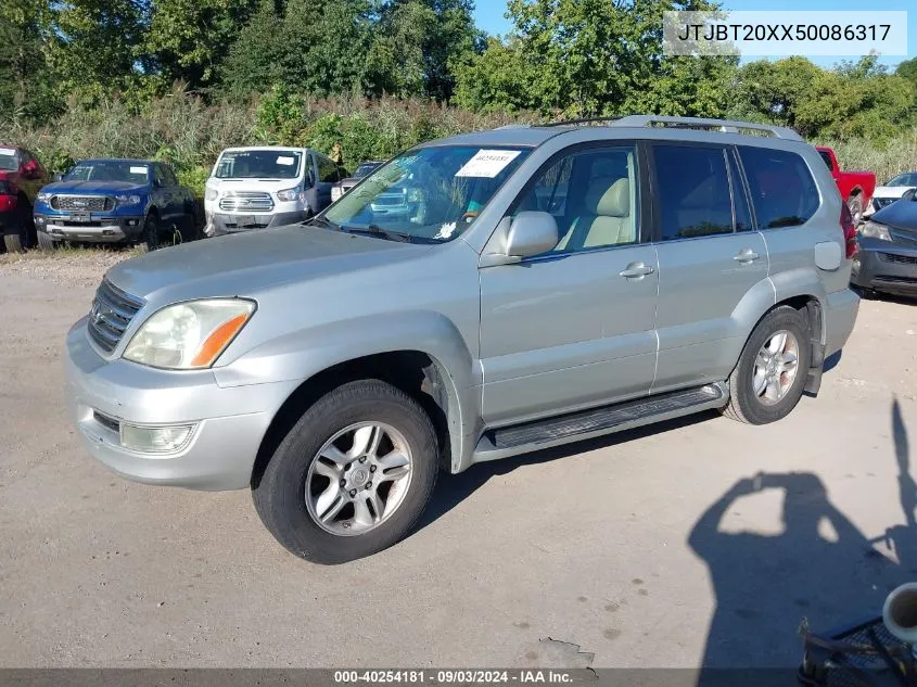 JTJBT20XX50086317 2005 Lexus Gx 470