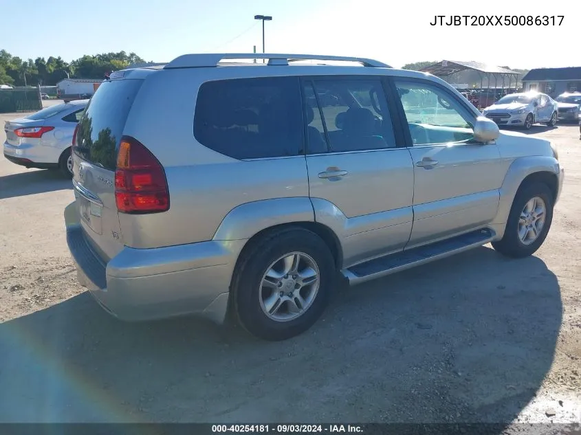 JTJBT20XX50086317 2005 Lexus Gx 470