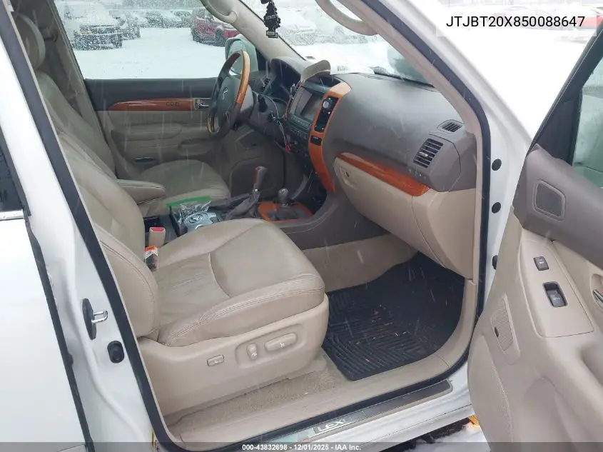 JTJBT20X850088647 2005 Lexus Gx 470