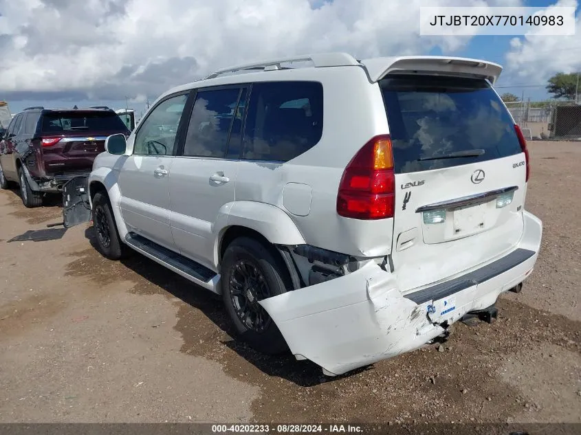 JTJBT20X770140983 2007 Lexus Gx 470