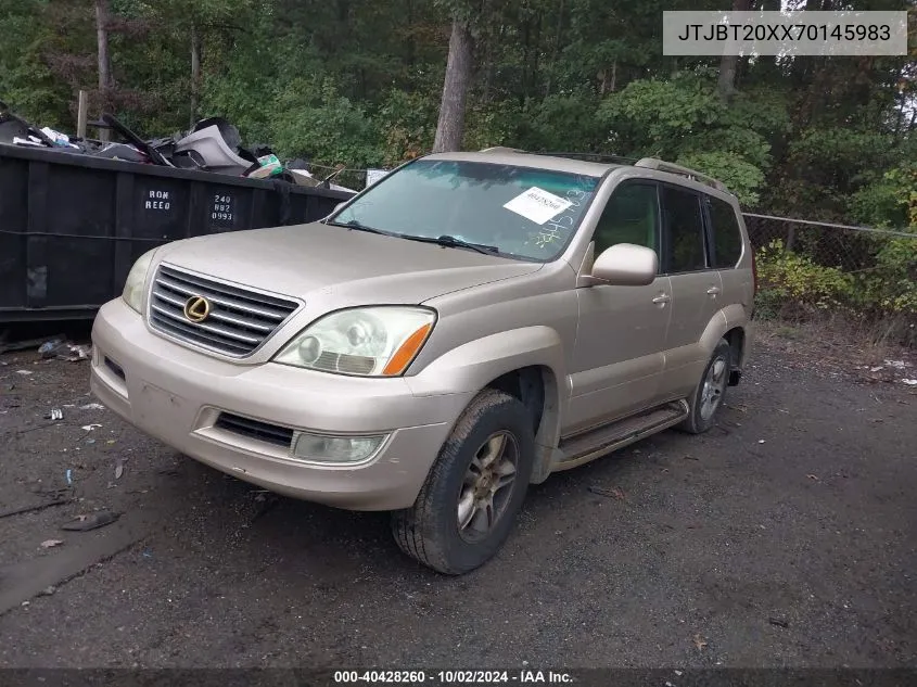 JTJBT20XX70145983 2007 Lexus Gx 470