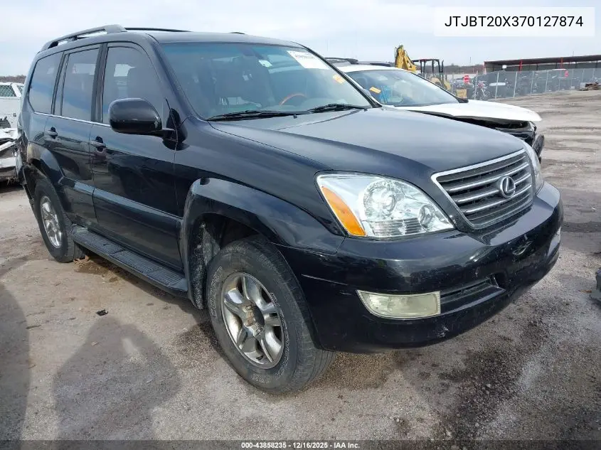 JTJBT20X370127874 2007 Lexus Gx 470