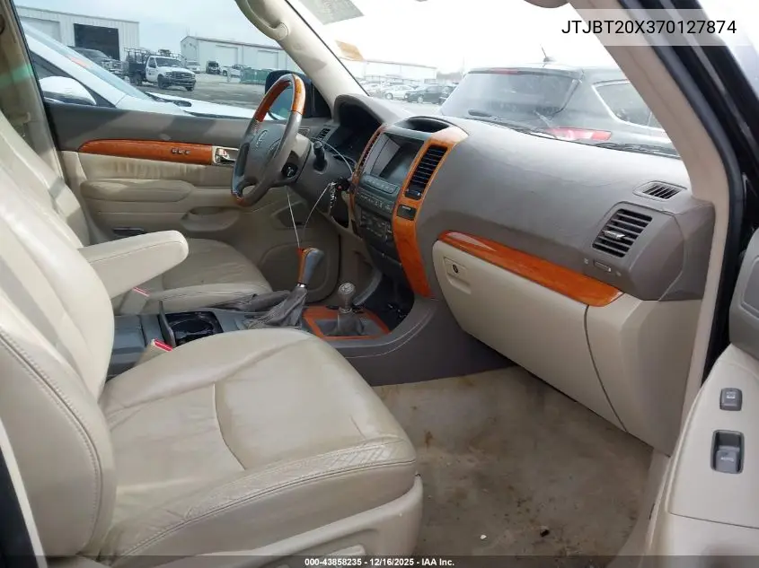 JTJBT20X370127874 2007 Lexus Gx 470