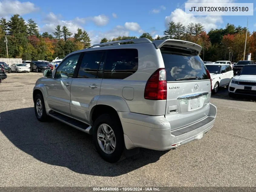 JTJBT20X980155180 2008 Lexus Gx 470