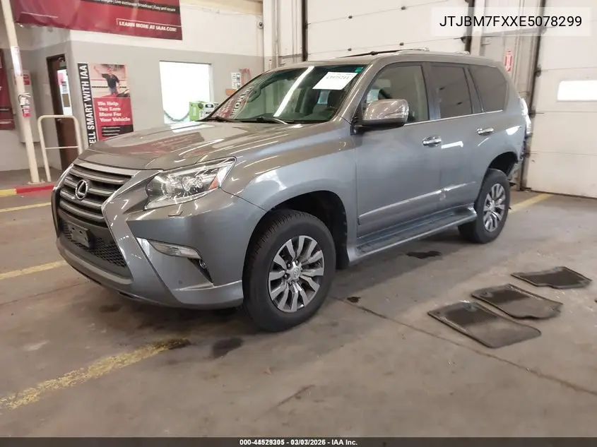 JTJBM7FXXE5078299 2014 Lexus Gx 460