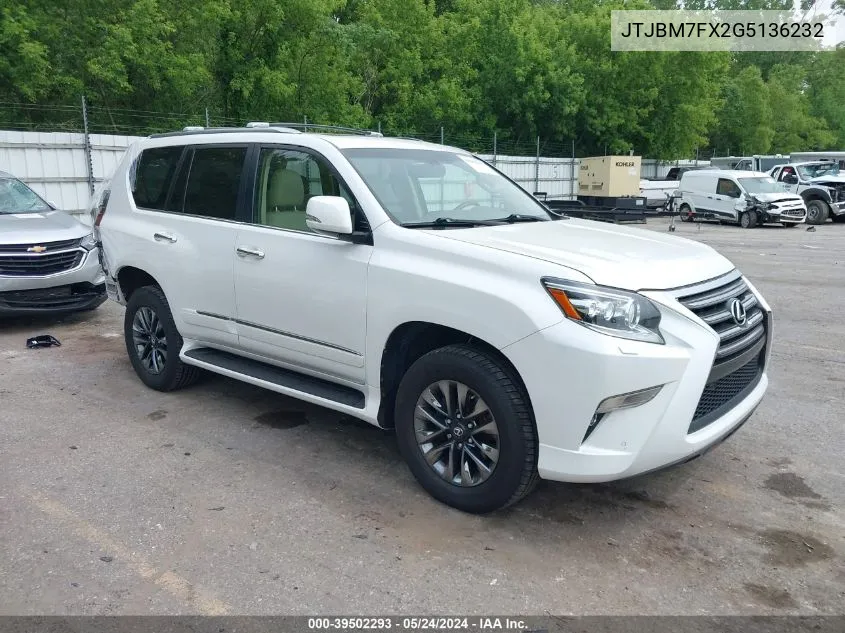 JTJBM7FX2G5136232 2016 Lexus 460