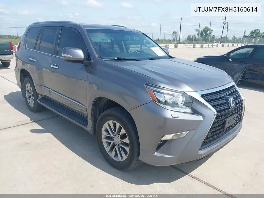 JTJJM7FX8H5160614 2017 Lexus Gx 460 Luxury