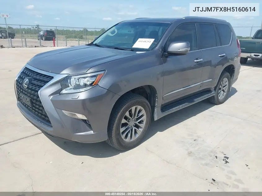 JTJJM7FX8H5160614 2017 Lexus Gx 460 Luxury
