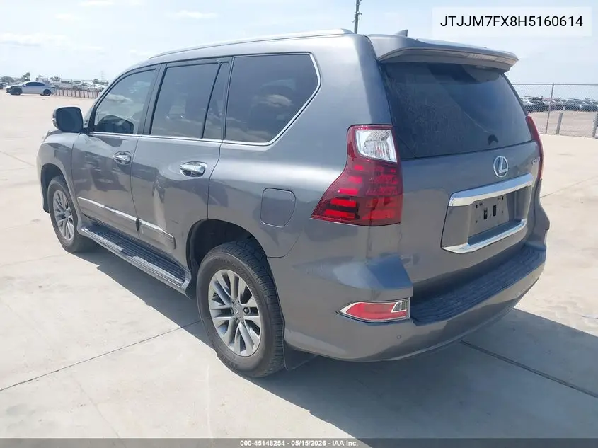 JTJJM7FX8H5160614 2017 Lexus Gx 460 Luxury