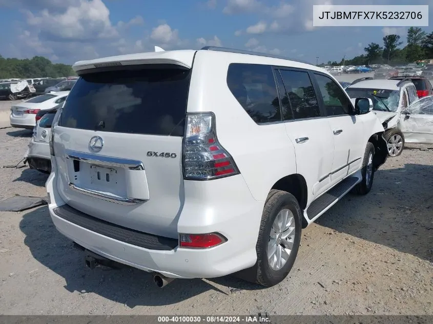 JTJBM7FX7K5232706 2019 Lexus 460 Premium