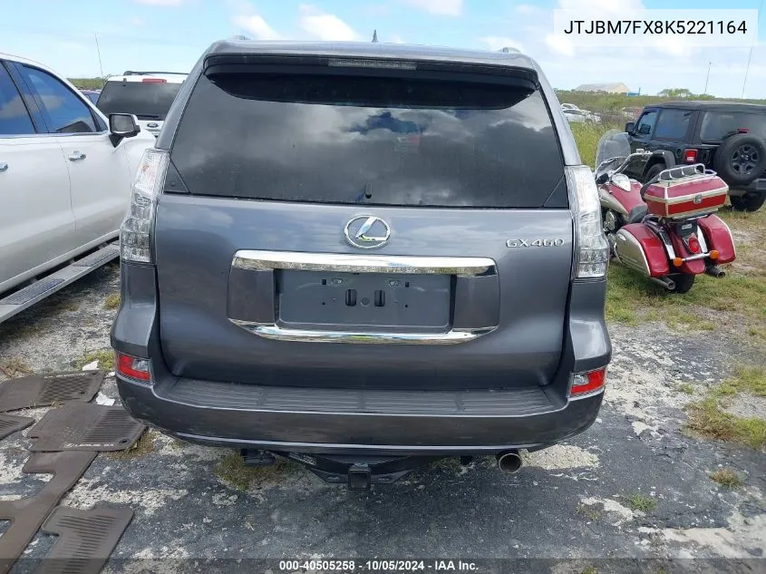 JTJBM7FX8K5221164 2019 Lexus Gx 460