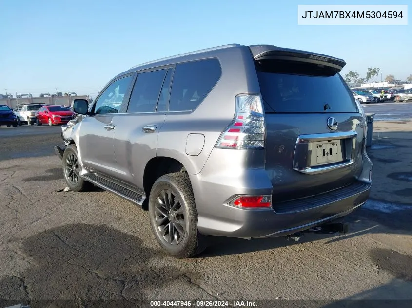 JTJAM7BX4M5304594 2021 Lexus Gx 460 Premium