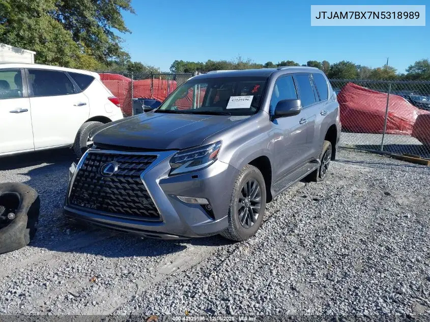 JTJAM7BX7N5318989 2022 Lexus Gx Gx 460 Premium