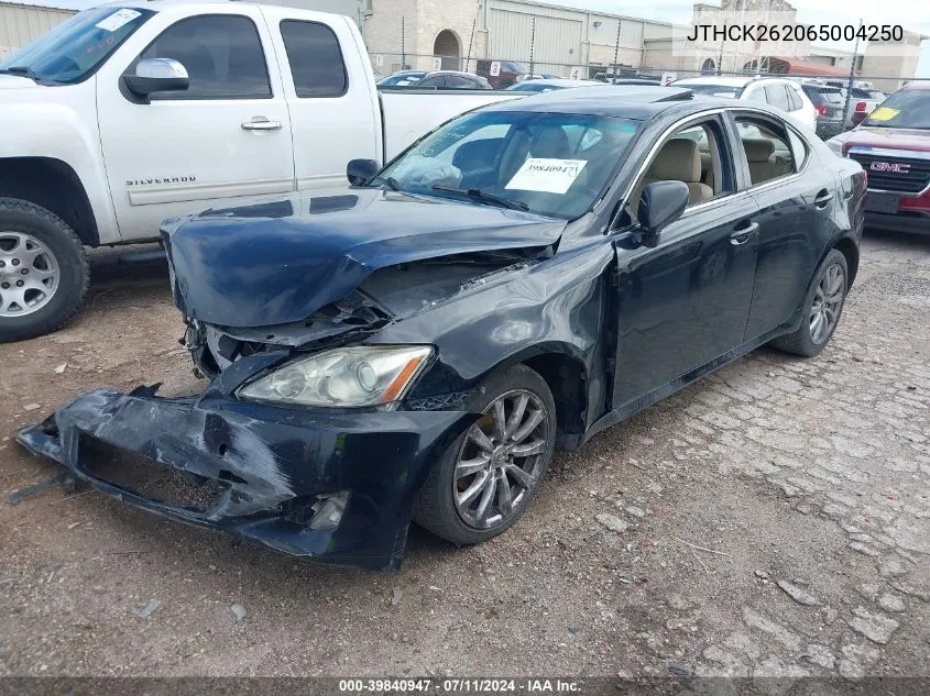 JTHCK262065004250 2006 Lexus Is 250