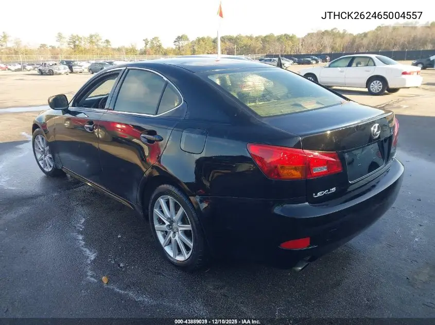 JTHCK262465004557 2006 Lexus Is 250