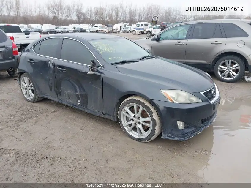 JTHBE262075014619 2007 Lexus Is 350