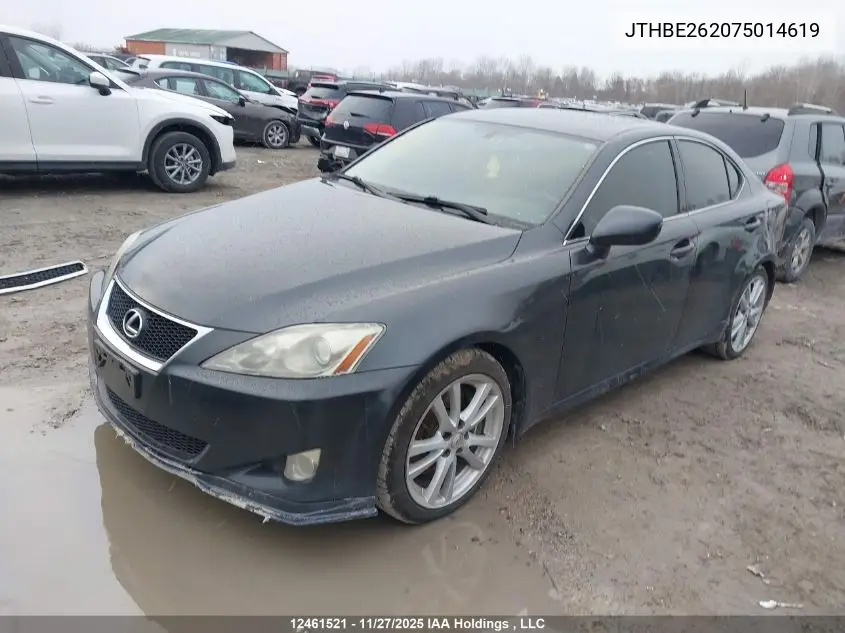JTHBE262075014619 2007 Lexus Is 350