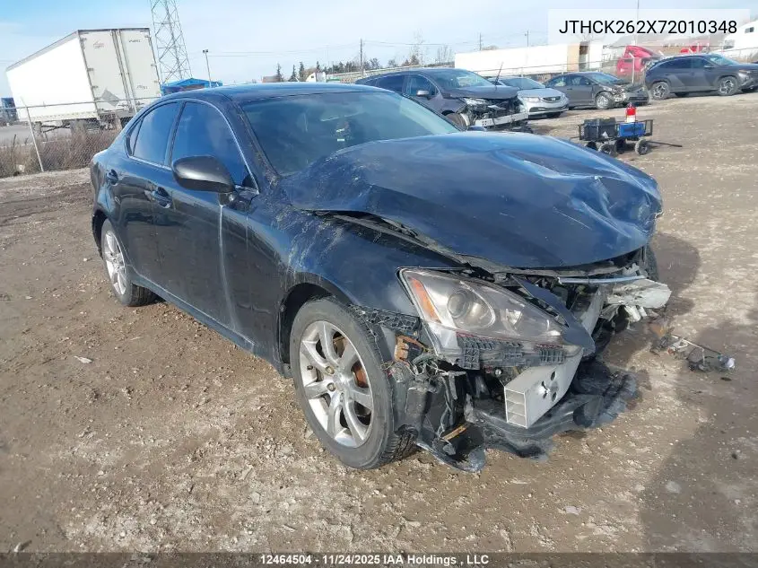 JTHCK262X72010348 2007 Lexus Is 250