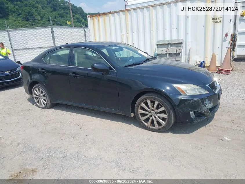 JTHCK262872014124 2007 Lexus Is 250