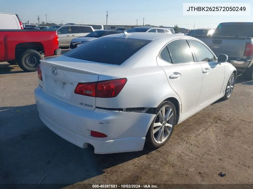 JTHBK262572050249 2007 Lexus Is 250