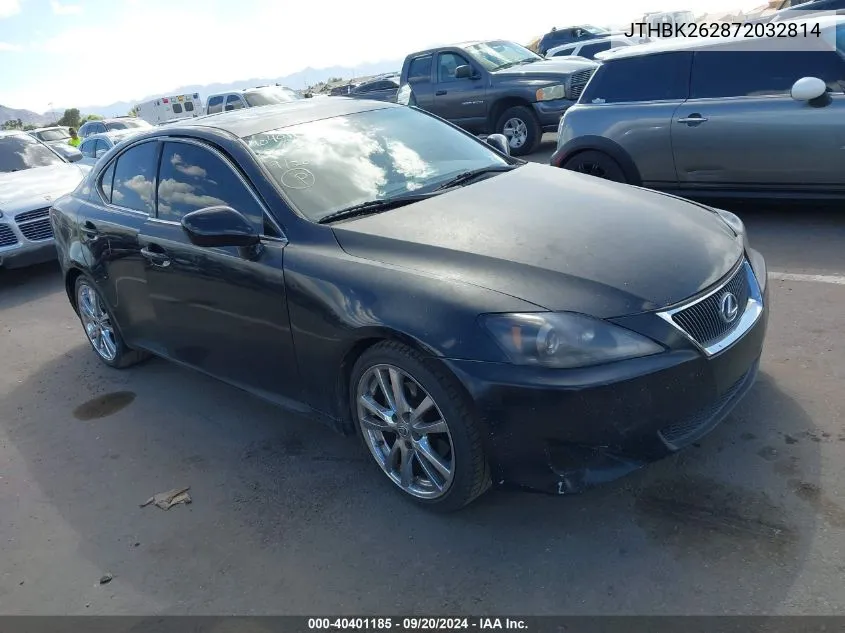 JTHBK262872032814 2007 Lexus Is 250