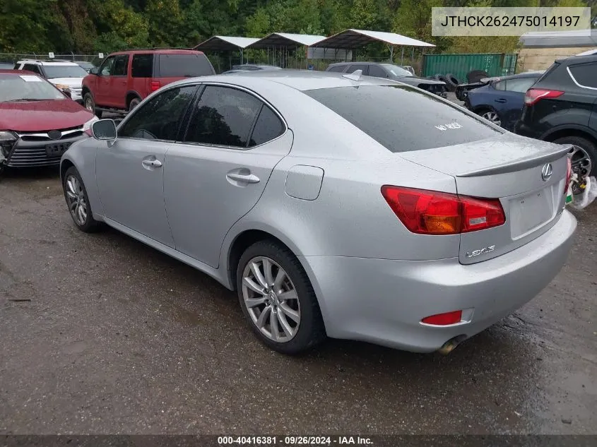 JTHCK262475014197 2007 Lexus Is 250 250