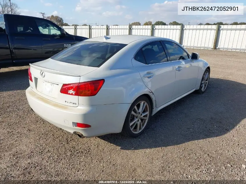 JTHBK262472052901 2007 Lexus Is 250