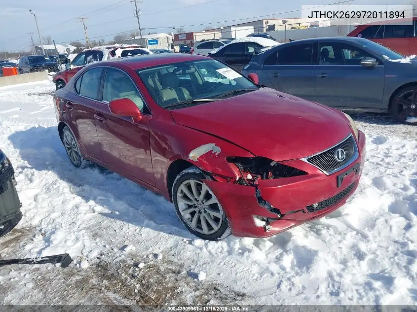 JTHCK262972011894 2007 Lexus Is 250