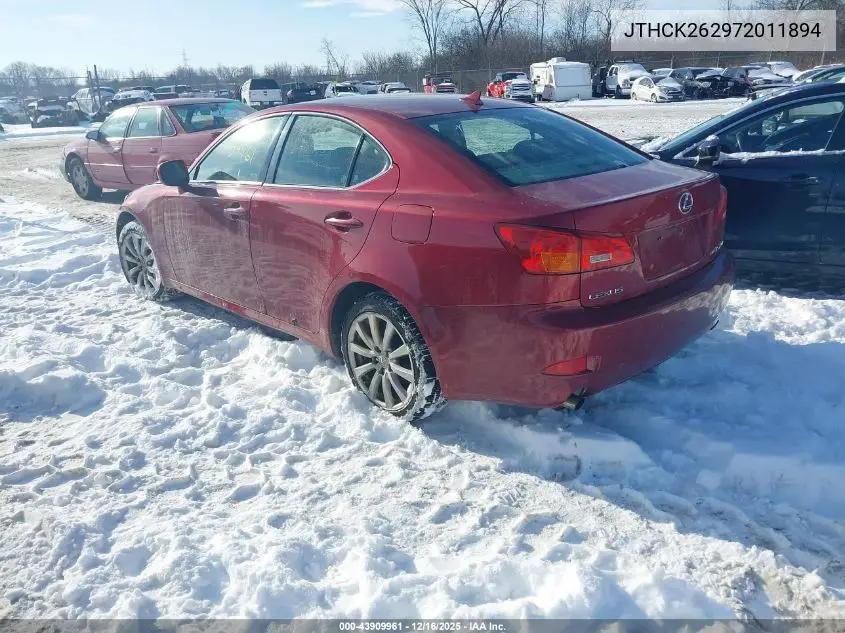 JTHCK262972011894 2007 Lexus Is 250