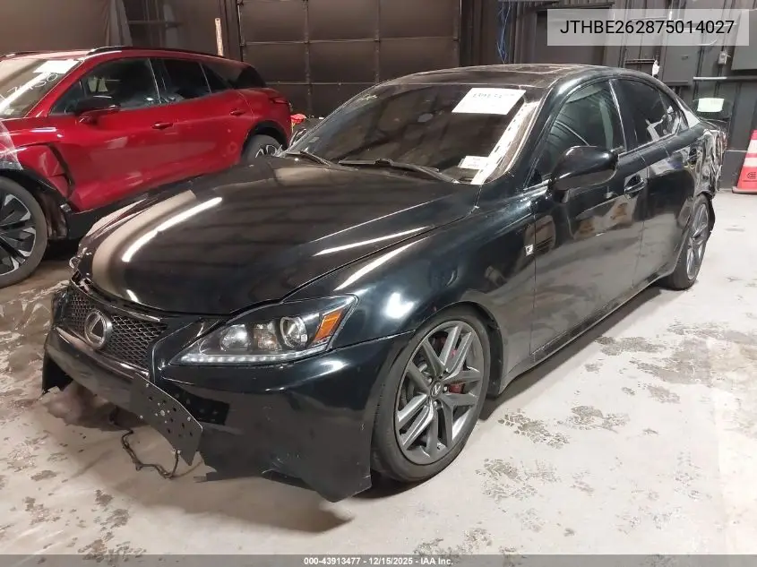 JTHBE262875014027 2007 Lexus Is 350