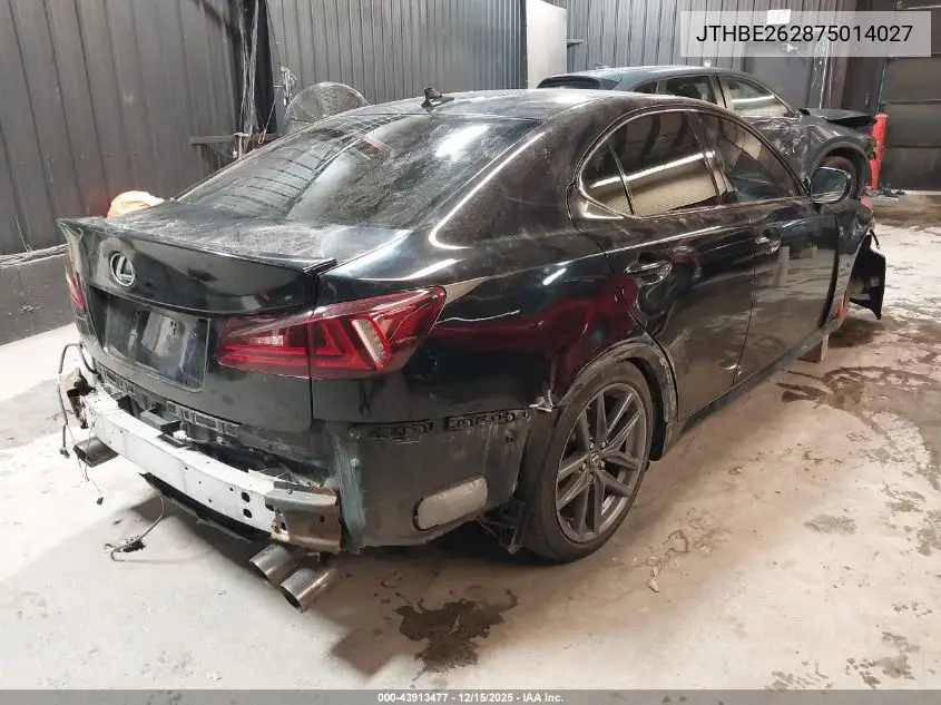 JTHBE262875014027 2007 Lexus Is 350