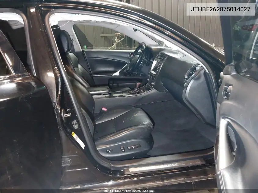 JTHBE262875014027 2007 Lexus Is 350