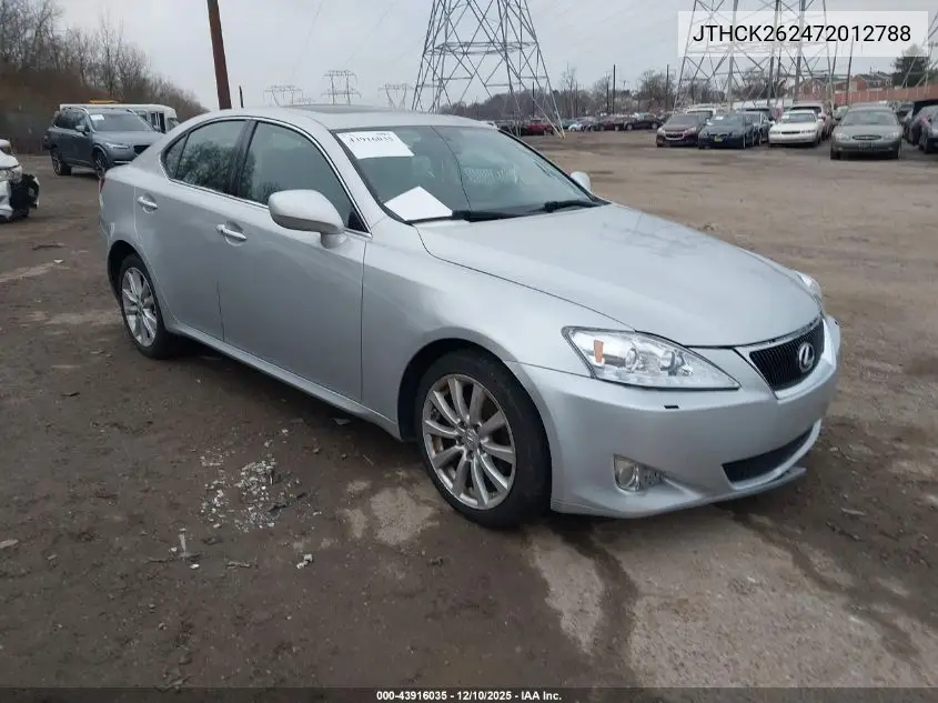 JTHCK262472012788 2007 Lexus Is 250