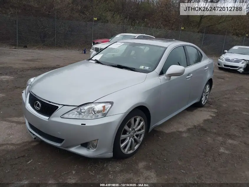 JTHCK262472012788 2007 Lexus Is 250