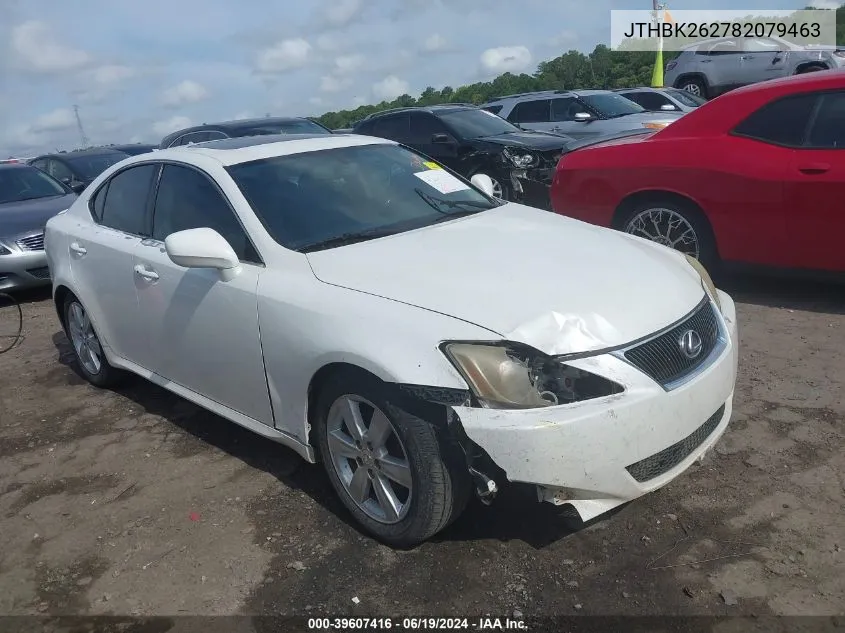 JTHBK262782079463 2008 Lexus Is 250