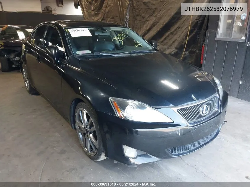 JTHBK262582076979 2008 Lexus Is 250