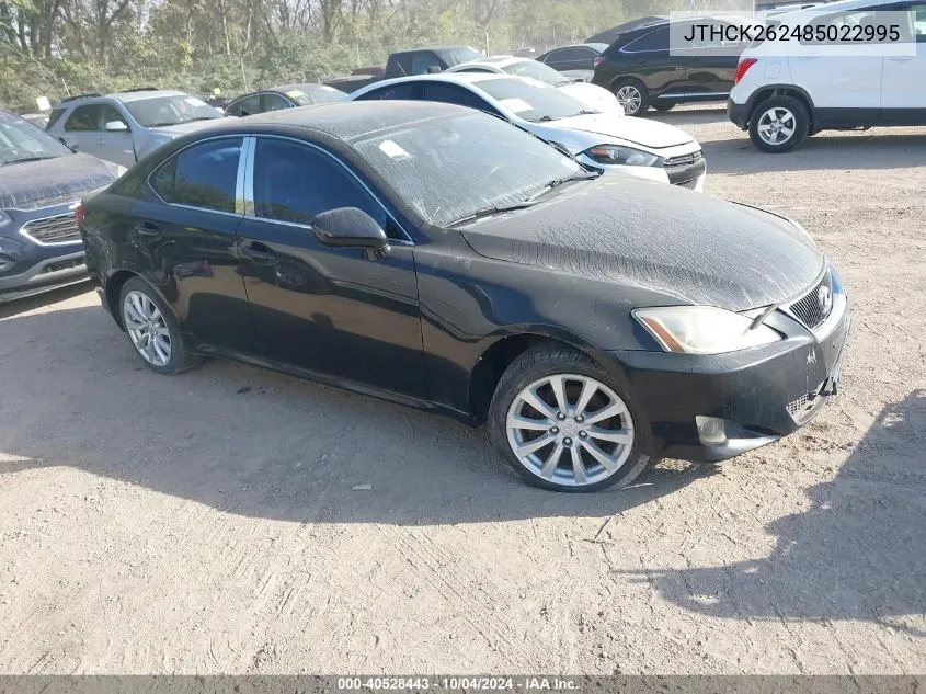 JTHCK262485022995 2008 Lexus Is 250