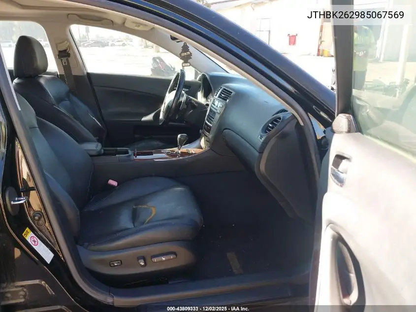 JTHBK262985067569 2008 Lexus Is 250