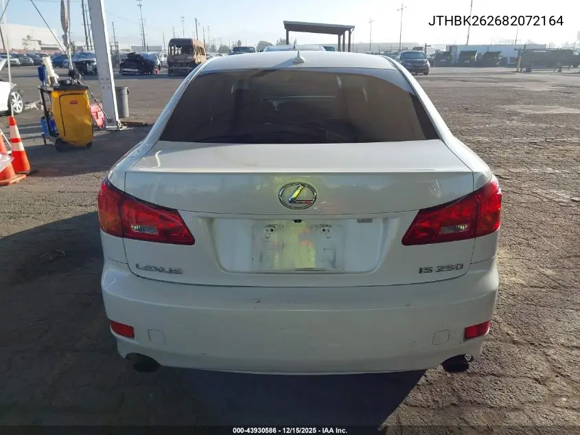 JTHBK262682072164 2008 Lexus Is 250