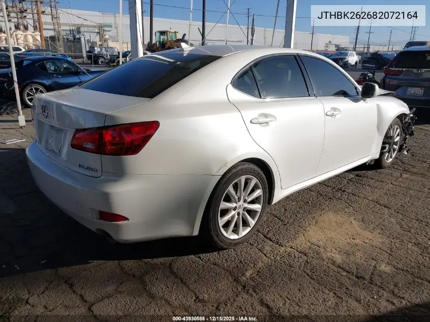 JTHBK262682072164 2008 Lexus Is 250