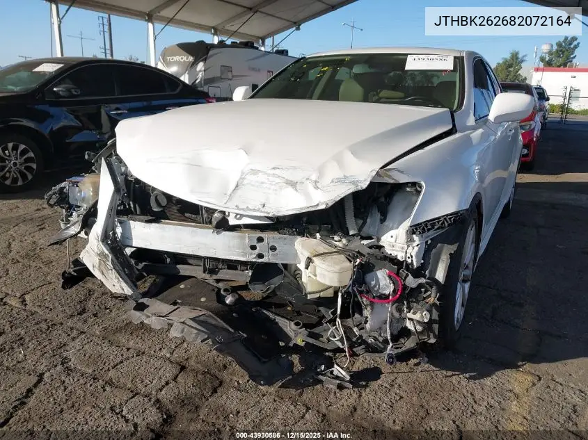 JTHBK262682072164 2008 Lexus Is 250