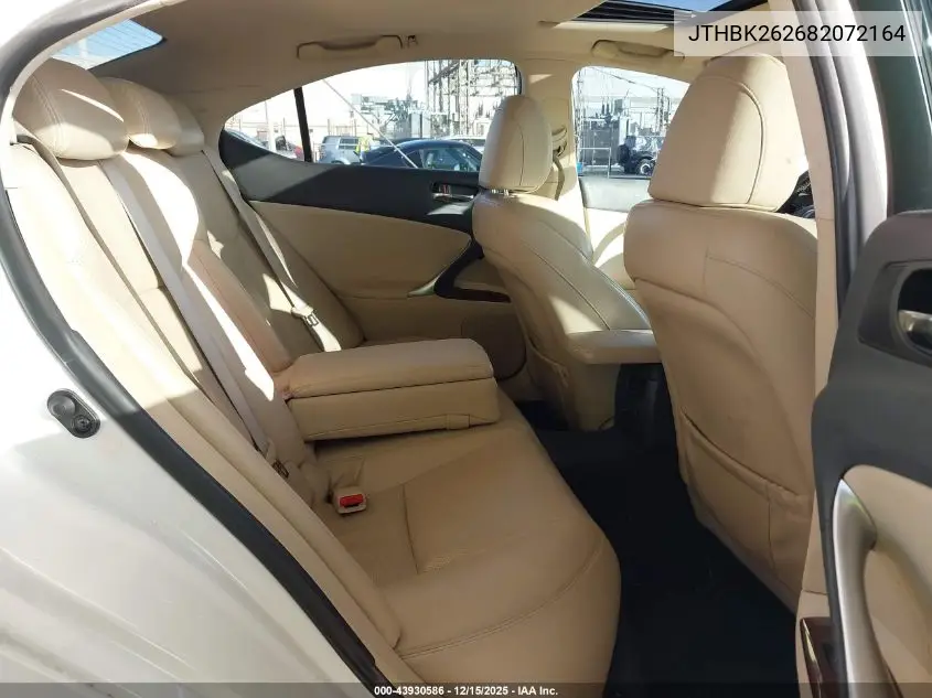 JTHBK262682072164 2008 Lexus Is 250