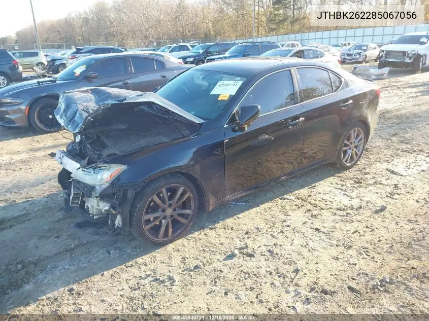 JTHBK262285067056 2008 Lexus Is 250