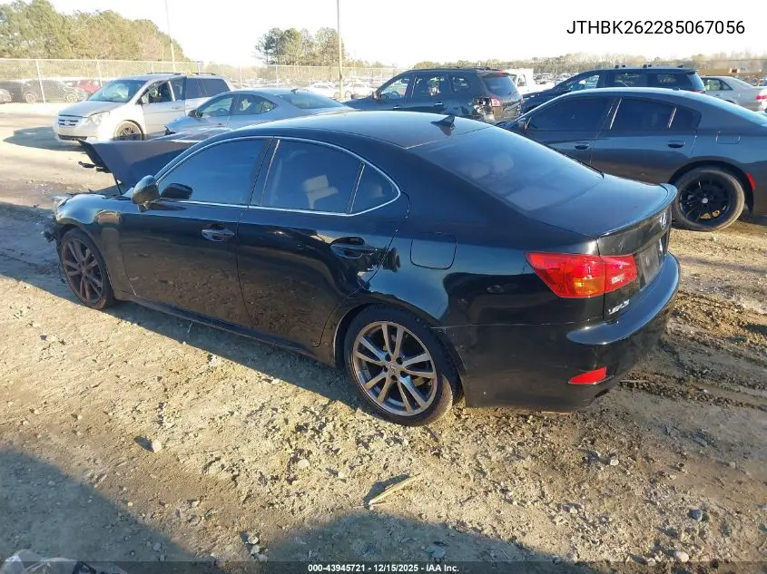 JTHBK262285067056 2008 Lexus Is 250