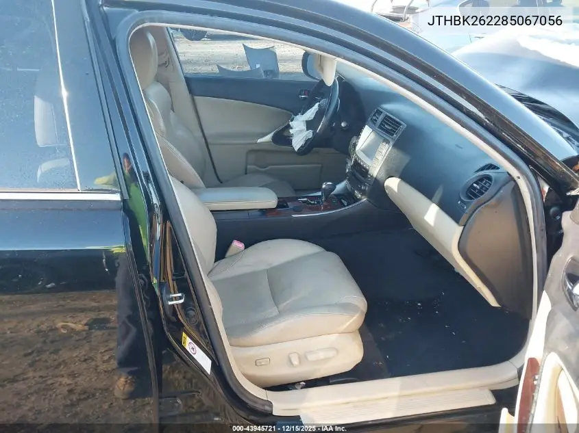 JTHBK262285067056 2008 Lexus Is 250