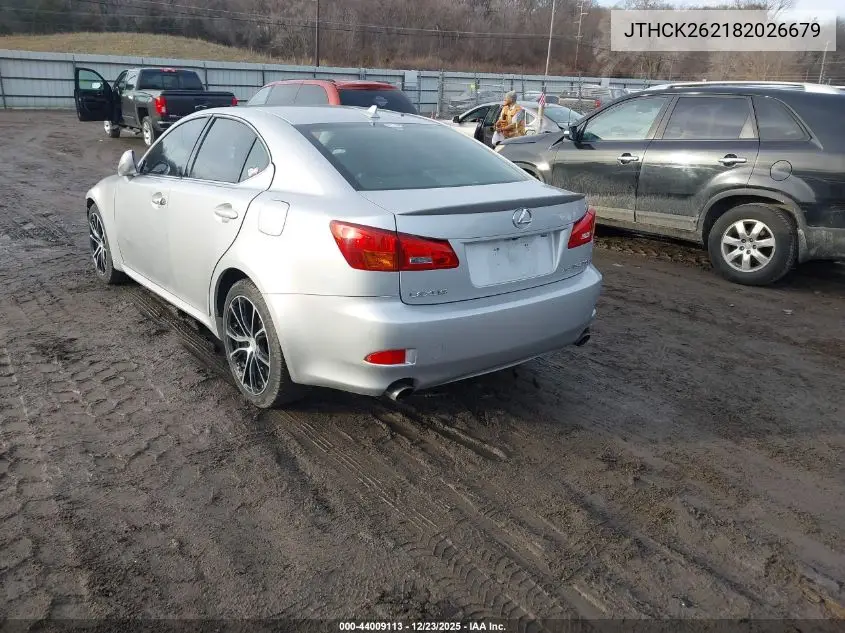 JTHCK262182026679 2008 Lexus Is 250
