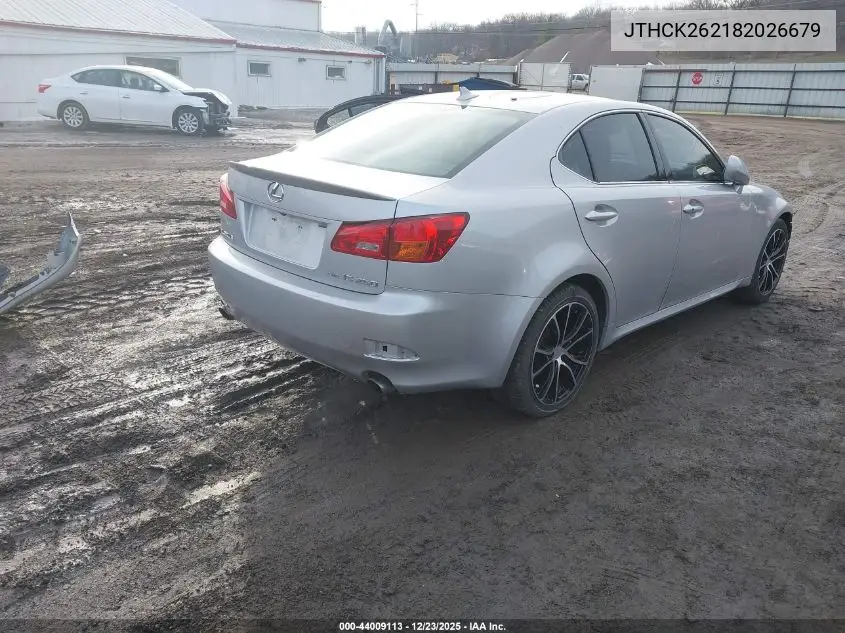 JTHCK262182026679 2008 Lexus Is 250