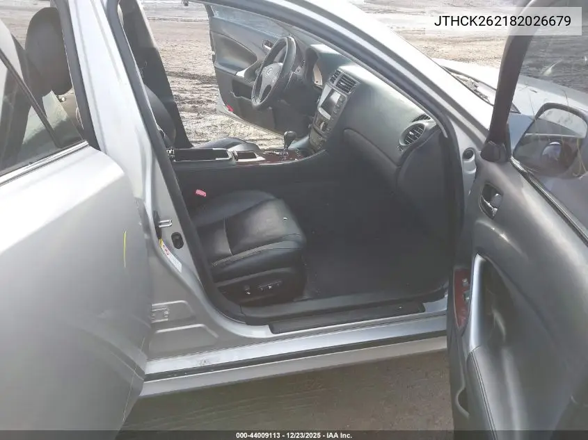 JTHCK262182026679 2008 Lexus Is 250