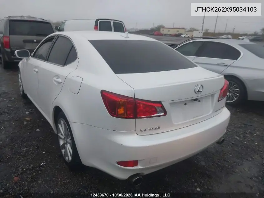 JTHCK262X95034103 2009 Lexus Is 250